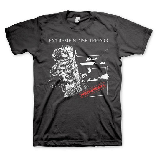 Extreme Noise Terror Phonophobia Mens T-Shirt - Extreme Noise Terror