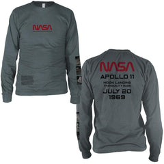 Nasa Apollo 11 Long Sleeve T-Shirt - Flyclothing LLC