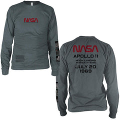 Nasa Apollo 11 Long Sleeve T-Shirt - Flyclothing LLC