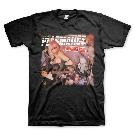 Plasmatics Butcher Baby Photo Mens T-Shirt - Flyclothing LLC