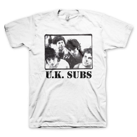 UK Subs Endangered Photo Mens T-Shirt - Flyclothing LLC