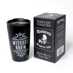 The Vault Crescent Witches Brew Double Walled Mug - Flyclothing LLC