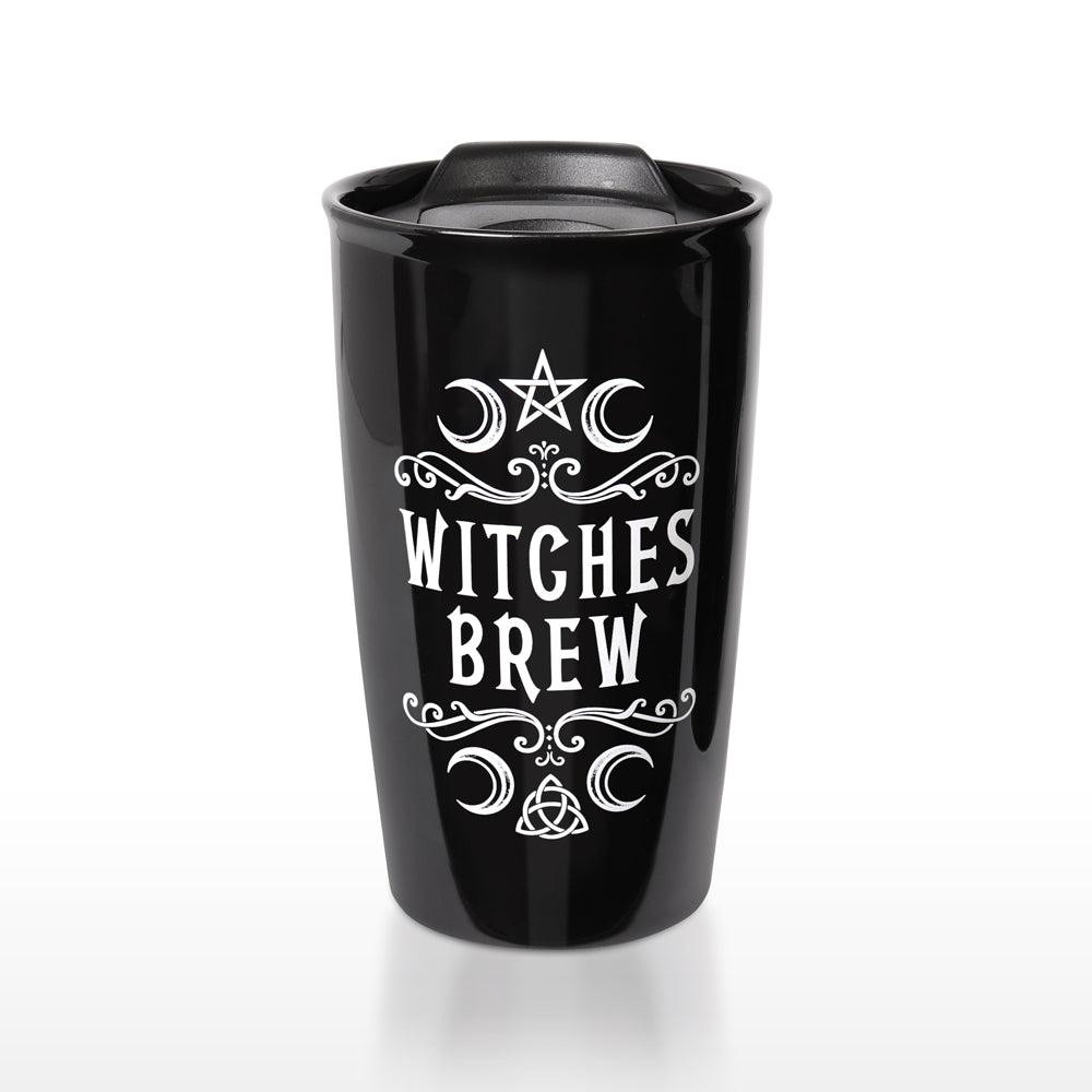 The Vault Crescent Witches Brew Double Walled Mug - Flyclothing LLC