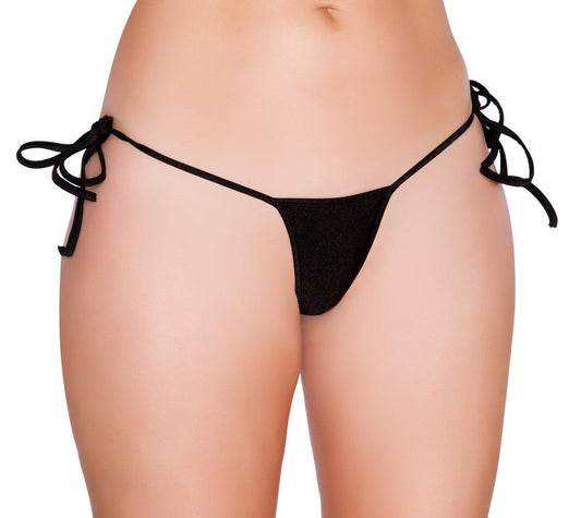 Roma Costume Low Cut Tie Side Thong - Flyclothing LLC