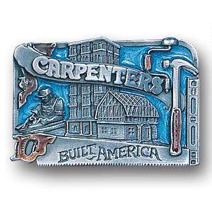 Carpenter Enameled Belt Buckle - Flyclothing LLC