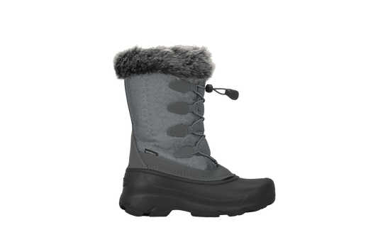 Northikee Womens Lace Winter Boots Grey - Flyclothing LLC