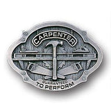 Carpenter Enameled Belt Buckle - Flyclothing LLC