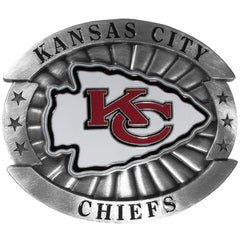 Kansas City Chiefs Oversized Belt Buckle - Flyclothing LLC