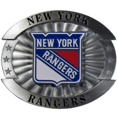 New York Rangers® Oversized Belt Buckle - Siskiyou Buckle