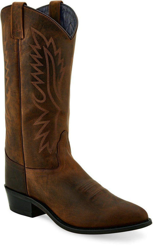 Old West Brown Mens Western Boots - Old West