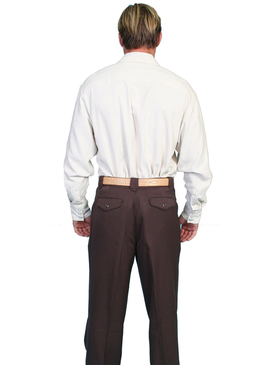 Scully BROWN SOLID PANT - Flyclothing LLC