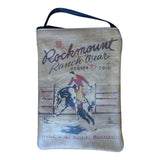 Rockmount Bronc Leather Western Purse with Black Strap - Rockmount Clothing