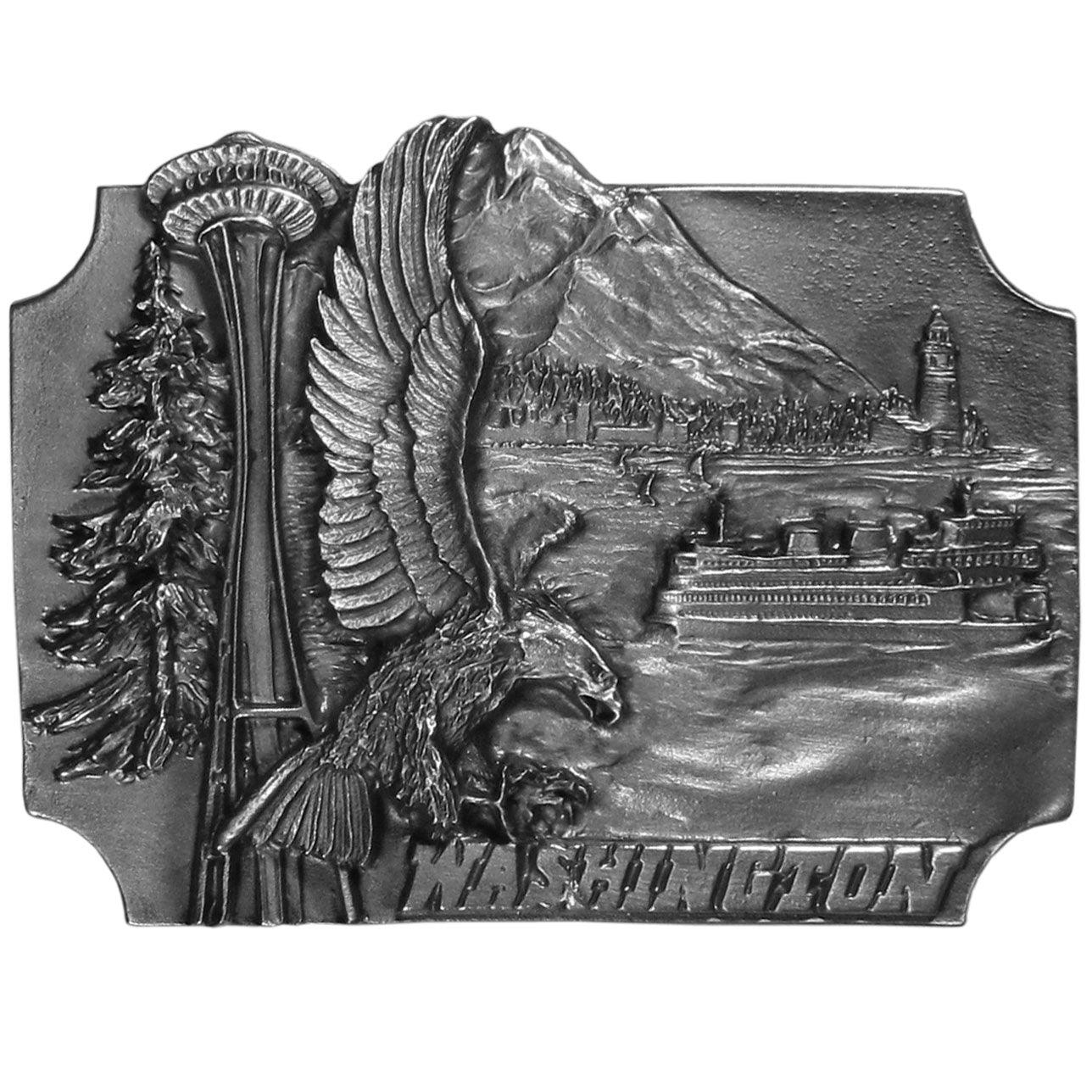 Washington Antiqued Belt Buckle - Flyclothing LLC