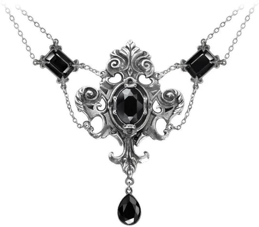 Alchemy Gothic Queen of the Dark Night Necklace - Alchemy Gothic