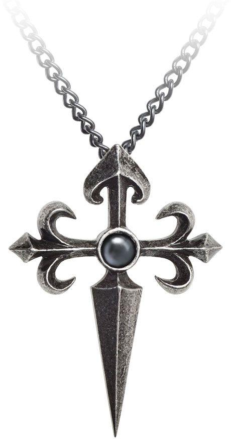 Alchemy Gothic Santiago Cross Pendant - Alchemy Gothic