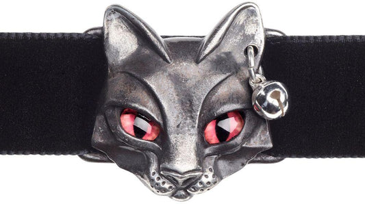 Alchemy Gothic Bastet Goddess Choker - Flyclothing LLC