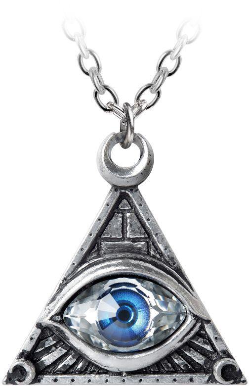 Alchemy Gothic Eye of Providence Pendant - Alchemy Gothic