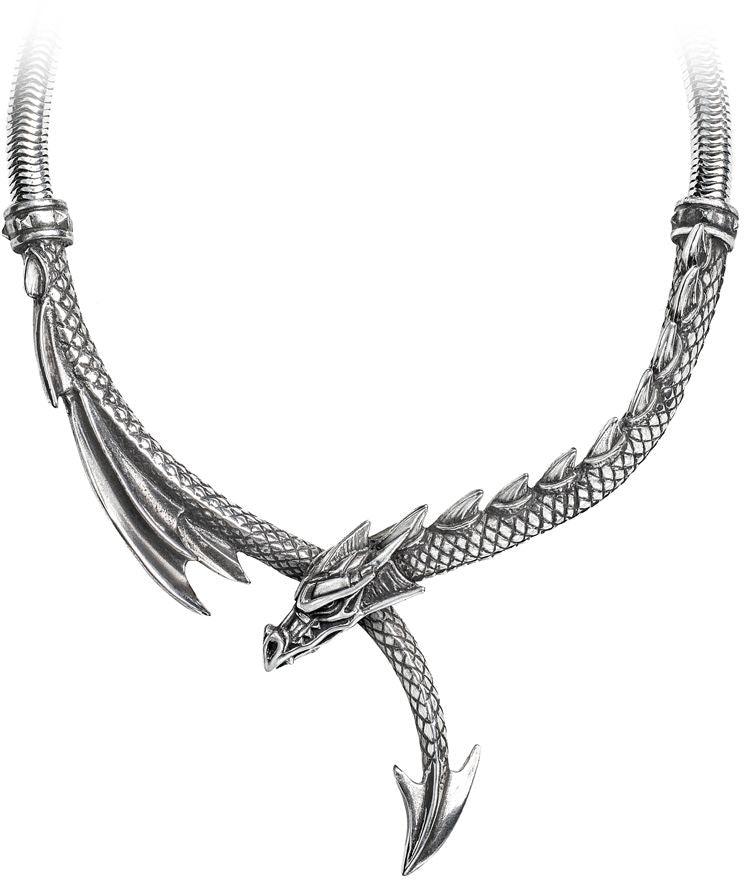 Alchemy Gothic Dragons Lure Necklace - Flyclothing LLC