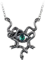 Alchemy Gothic Gorgons Eye Necklace - Alchemy Gothic