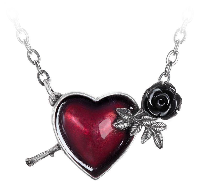 Alchemy Gothic Wounded By Love Necklace - Alchemy Gothic