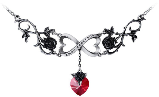 Alchemy Gothic Infinite Love Necklace - Flyclothing LLC