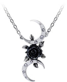 Alchemy Gothic The Black Goddess Necklace - Flyclothing LLC