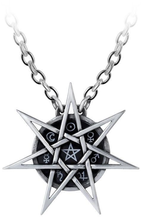 Alchemy Gothic Elven Star Necklace - Flyclothing LLC