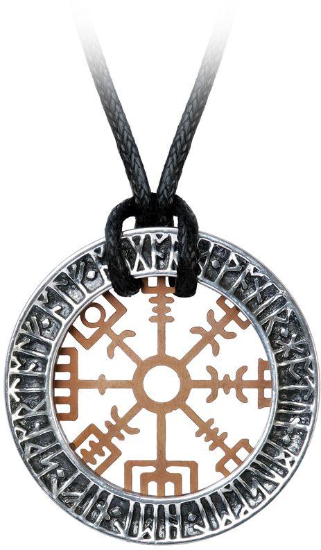 Metalwear Niu Heimar Vegvisir Pendant - Flyclothing LLC