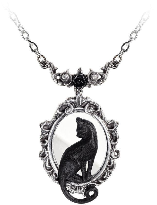 Alchemy Gothic Feline Felicity Necklace - Alchemy Gothic