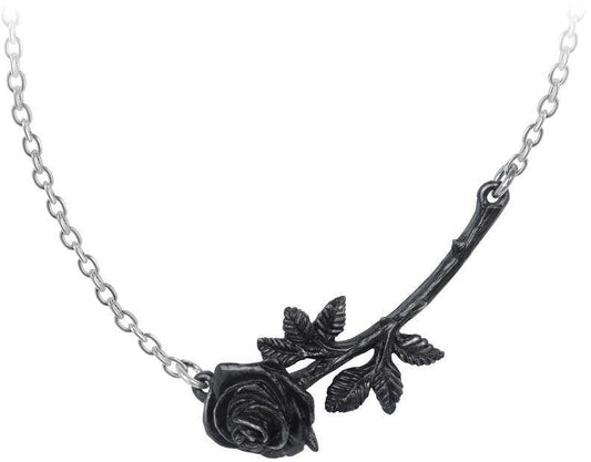 Alchemy Gothic Black Thorn Necklace - Flyclothing LLC