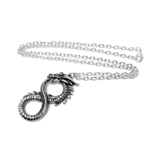 Alchemy Gothic Infinity Dragon Pendant - Alchemy Gothic