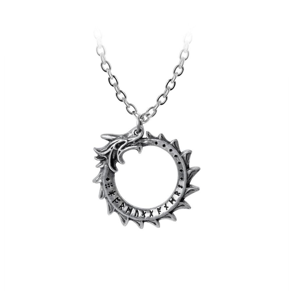 Metalwear Mini Jormungand Pendant - Alchemy Gothic