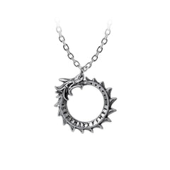 Metalwear Mini Jormungand Pendant - Alchemy Gothic