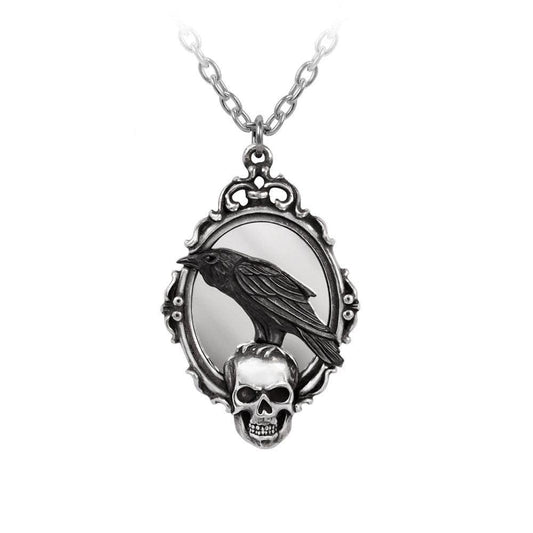 Alchemy Gothic Reflections of Poe Pendant - Alchemy Gothic