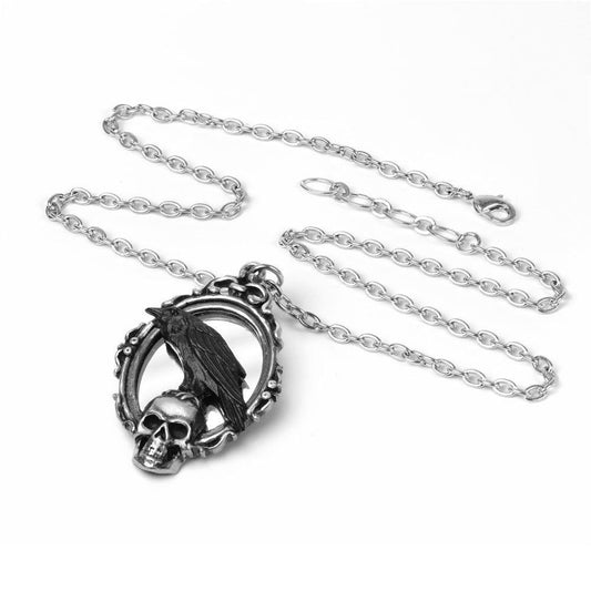 Alchemy Gothic Reflections of Poe Pendant - Alchemy Gothic