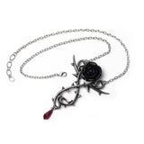 Alchemy Gothic Carpathian Rose Necklace - Alchemy Gothic