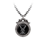 Alchemy Gothic Seal of Lucifer Pendant - Flyclothing LLC