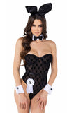 Playboy 8pc Sheer Playboy Bodysuit - Flyclothing LLC