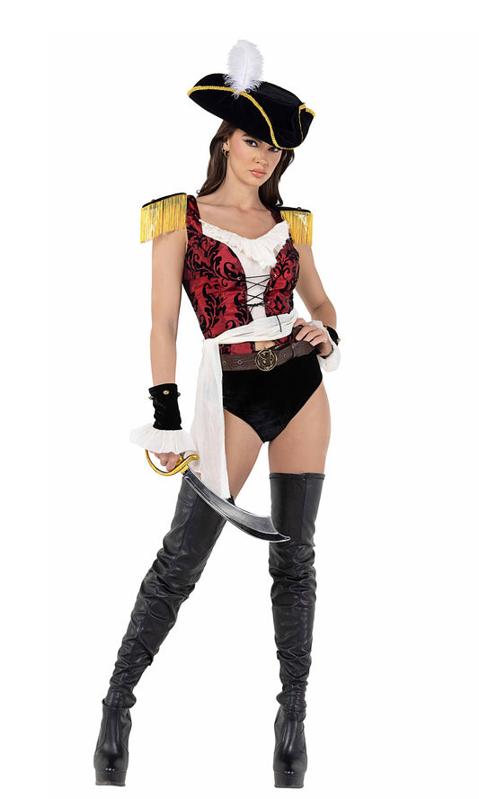 Roma Costume 7pc Playboy High Sea Pirate