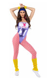 Roma Costume 6pc Playboy 80's Fitness