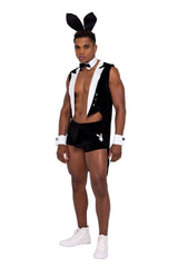 Roma Costume PB153 8PC Playboy Mens Tuxedo Bunny