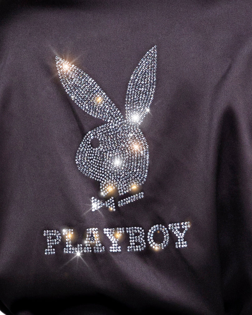 Playboy Sparkling Bunny Robe - Flyclothing LLC