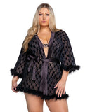 Playboy Bunny Noir Robe - Flyclothing LLC