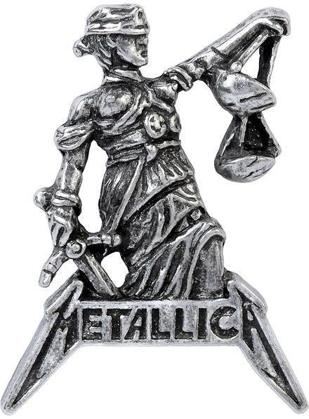 Metalwear Metallica Justice For All Pin - Flyclothing LLC