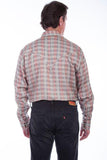 Scully CORAL TENCEL PLAID PRINT SHIRT - Flyclothing LLC