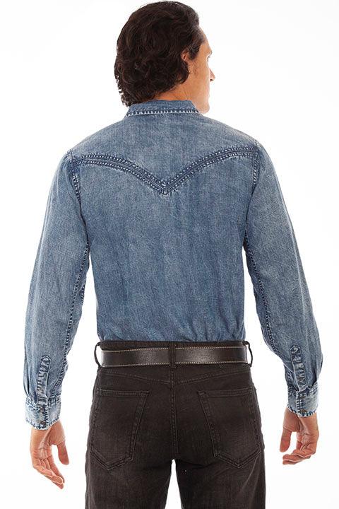 Scully DENIM TENCEL SHIRT - Flyclothing LLC