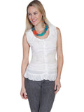 Scully IVORY CAMISOLE W/CROCHET - Flyclothing LLC