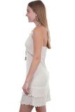 Scully NATURAL TIE BACK SHORT COTTON DRESS - Flyclothing LLC