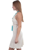 Scully NATURAL CROCHET STRAP "X" BACK DRESS - Flyclothing LLC