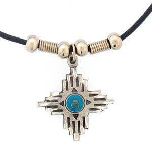 Southwestern Cross Adjustable Cord Necklace - Flyclothing LLC